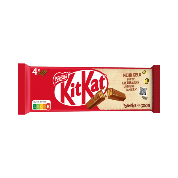 KitKat Classic, 4er Packung, 166g
